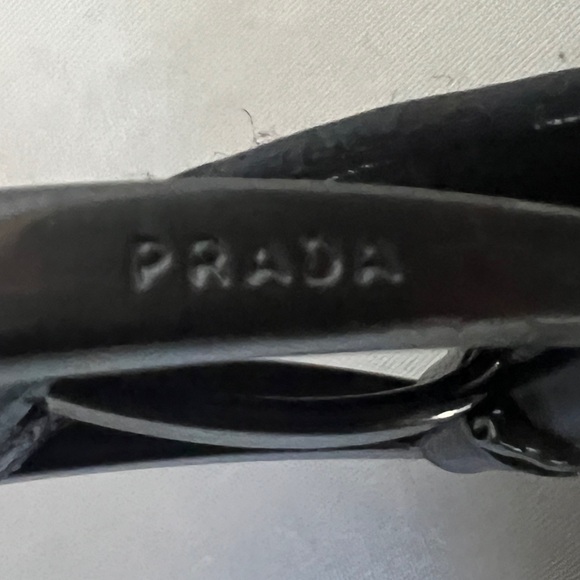 Authentic Prada Black Leather Crossbody Bag - Picture 8 of 11